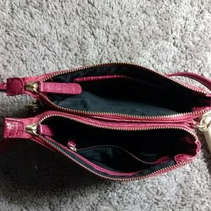 Hot pink purse